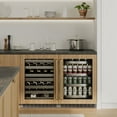 thumbnail image 5 of Zline Rbspoz-24-G 24" Wide 8 Bottle Capacity Or 151 Can Capacity Panel Ready Wine And, 5 of 7
