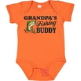 thumbnail image 3 of Inktastic Grandpa's Fishing Buddy Boys Baby Bodysuit, 3 of 5
