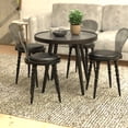 thumbnail image 3 of Fohfurniture Sillas de Comedor Transparentes Set de 4, Policarbonato con Cojín , Estilo Ghost Moderno para Cocina, Sala o Eventos, 3 of 5