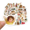 thumbnail image 2 of Paquete de pegatinas Cupido Little Angel Anime, 50 unidades, carrito decorativo, 2 of 3