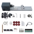 thumbnail image 2 of TFixol Mini Lathe Beads Polisher Machine Woodworking Craft DIY Rotary Tool Universal Set US Plug, 2 of 7