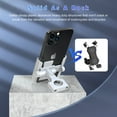 thumbnail image 4 of Liwarace Aluminum Motorcycle Bike Stand Bicycle Holder Mount Handlebar For Cell Phone GPS, 4 of 21