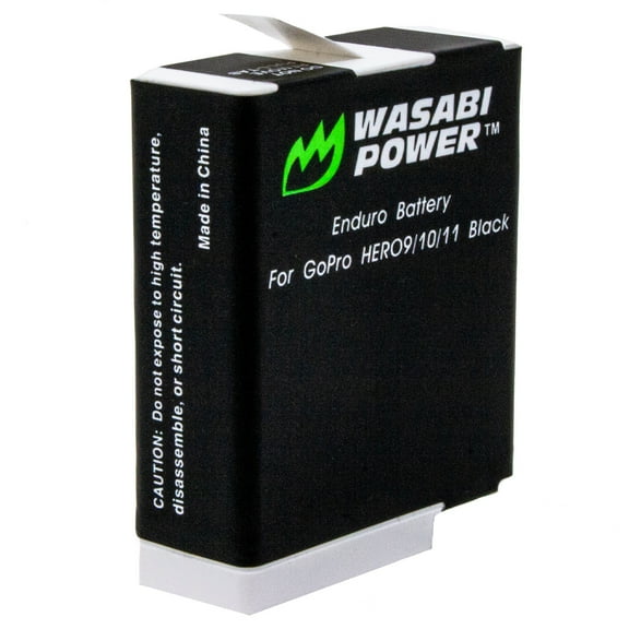 Wasabi Power Battery for GoPro Enduro, HERO12 Black, HERO11, HERO10, HERO9