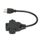 thumbnail image 2 of Cable de alimentación de salida, cable de extensión de 1 a 3, cable divisor de salida, muy recomendado, 2 of 12