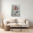 thumbnail image 3 of 1pc Abstract Floral Canvas Wall Art with Vibrant Color - framed Decor room hanging Wall Picture Decor for Home Gifts, living room, bathroom, bedroom, kitchen wall art decor canvas wall art, 3 of 8