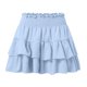thumbnail image 3 of WILLBEST Pantalones Casuales de Mujer, Moda, Color Sólido, Pierna Ancha, Pantalones Cortos, Culottes Casuales para Uso Diario Mediana, 3 of 5