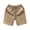 Khaki, variant on Joernso Men Summer Shorts Elastic Waist Adjustable Drawstrings Casual Shorts with Pockets Printing Wide Leg Beach Shorts Streetwear