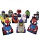 thumbnail image 2 of Spider-Man Avengers Scooter Car Iron Man Captain America Action Figures Model Collection Hobby Gifts ToysAbout 5 6 cm Gong Bohan LED, 2 of 2