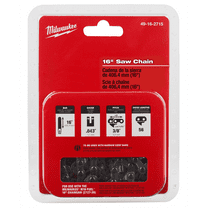 Milwaukee 49-16-2715 16" Replacement Chainsaw Chain