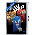 thumbnail image 3 of Sonic The Hedgehog 3 - Hero Trio Wall Poster, 22.375" x 34" Framed, 3 of 5