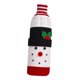 thumbnail image 4 of Funda para botella de vino de Navidad, vestido para botella de Navidad, regalos de fiesta, bonitos adornos para la mesa de la cena, accesorios, bolsa Muñeco de nieve, 4 of 9