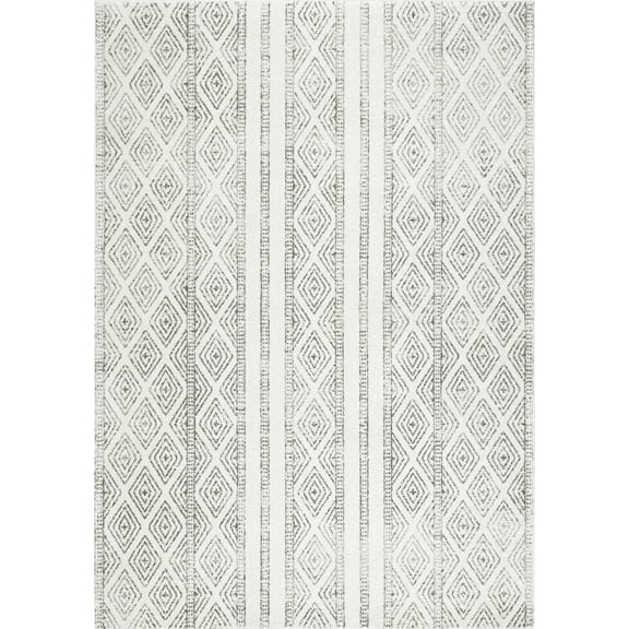 nuLOOM Sarina Diamonds Accent Rug, 2' x 3', Gray