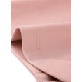 thumbnail image 5 of INSPIRE CHIC Women's Cropped Bolero Shrug Long Sleeve Crew Neck Lightweight Knit Cardigan XL Pink, 5 of 7