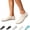 05# Beige, variant on Womens Barefoot Water Shoes Travel House Slippers for Indoor and Outdoor Aqua Socks for Beach Swim Surf Yoga Dancing Camping Must Haves,White,40