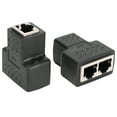 thumbnail image 4 of Divisor Ethernet, Divisor De Cable Ethernet Operación Simple RJ45 Ampliamente Utilizado Ahorro De Costos De 1 A 2 Vías Para TV Box Para Enrutador Para Cámara De Video, 4 of 7