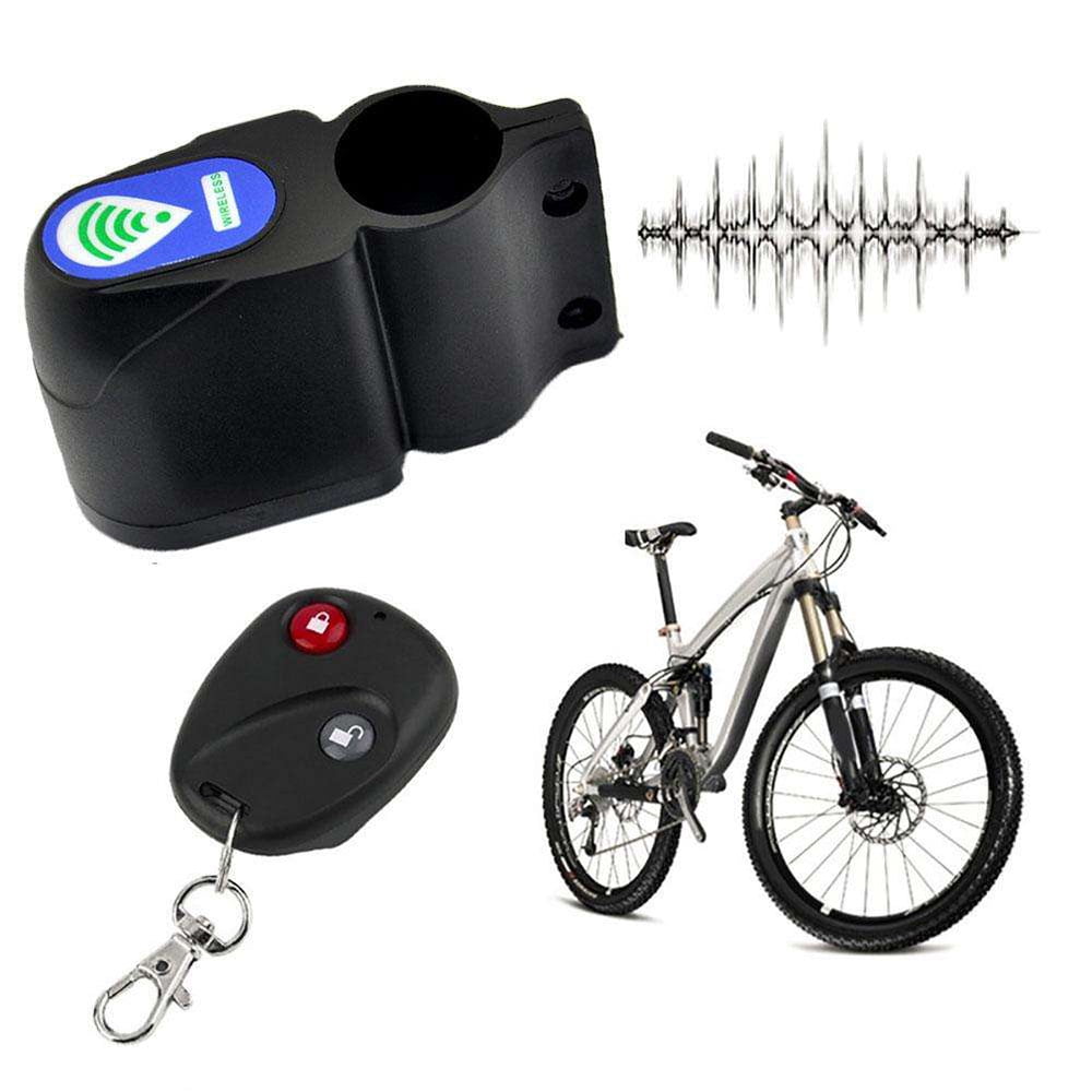 Details about   Wireless Alarm Lock Bicycle Bike Security System With Remote Control Anti-Theft 