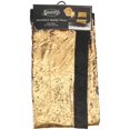 Sequin Sparkle Gold Reverse to Silver Throw Blanket, 1 Each