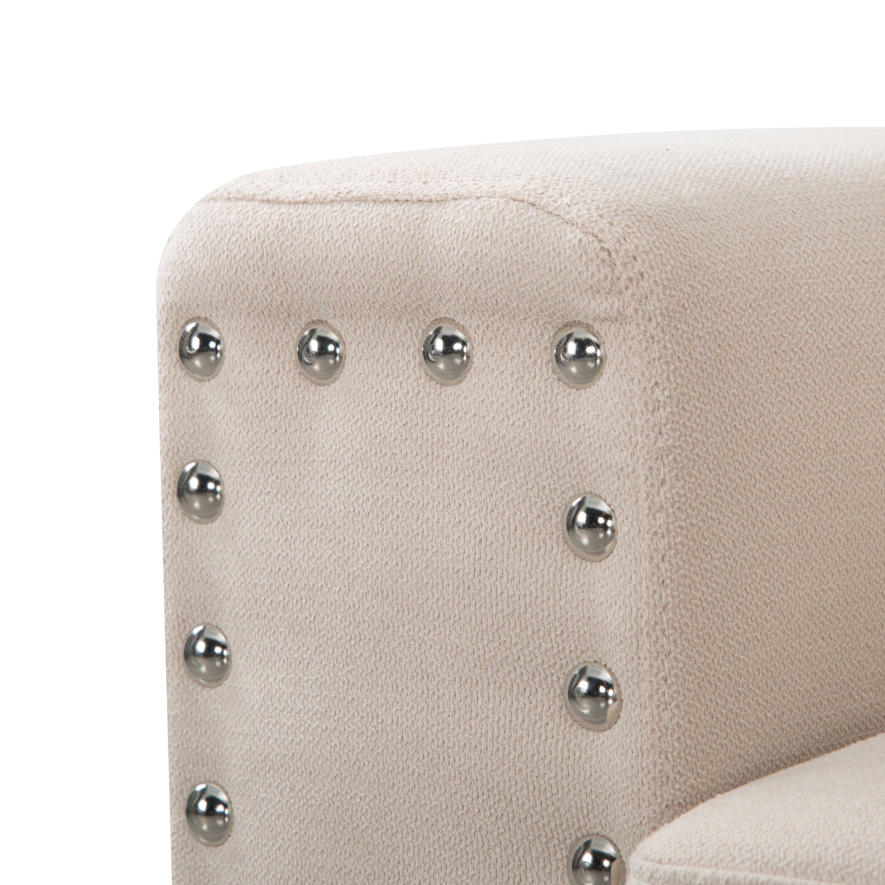 Gewnee Beige L - Shaped Reversible Sectional Sofa, Soft Breathable Fabric 6 - Seater 107.9" for Living Room Office