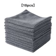thumbnail image 2 of Cateissary Toallas multimicrofibra de 10 piezas, herramientas fáciles de limpiar para la limpieza del hogar y del coche, de cocina múltiple Suministros de limpieza para el hogar Gris 30*30cm, 2 of 6