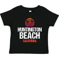 thumbnail image 3 of Inktastic Sunset Huntington Beach Girls Toddler T-Shirt, 3 of 5