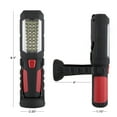 thumbnail image 2 of LED Flashlight with Magnetic Swivel Base and Hanging Hook – 200 Lumen Dual Beam Work Lamp for Auto Repair, Hiking, Roadside Assistance by Stalwart, 2 of 8