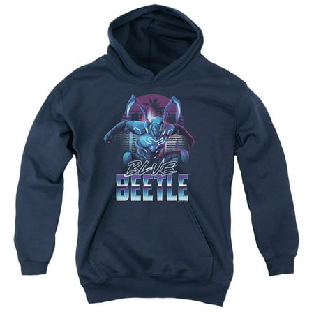 Blue Beetle (2023) City Protector Youth Kids Boy/Girls Pull-Over Hoodie