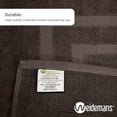 thumbnail image 6 of Weidemans 100% Cotton Bath Mats for Bathroom | 950 GSM Luxury Towel Bath Mat/Rug Set of 2 (Size 20" x 31.5") | Eco-Friendly & Machine Washable Bath Mat Set with a Soft & Absorbent | Chocolate, 6 of 7