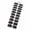 NC250133, variant on Semi Cured Gel Nail Strips UV/LED Nails, Gel Nail Stickers Dark Semi Cured Gel Nail Strips, Holographic, Chrome, Nails Art Design Decoration Accessories - Color A