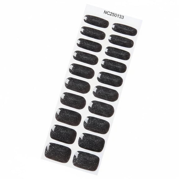 Semi Cured Gel Nail Strips Cat Eye Gel Nail Stickers Nails Art Design Decoration Accessories