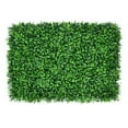 thumbnail image 2 of Aodebiao Artificial Grass Wall Panel,15.7*23.6inch Leaf UV-Anti Greenery Faux Boxwood for Indoor,Outdoor Patio Balcony Privacy & Ivy Fence Covering Privacy, Garden, Backyard Wall Backdrop Decor, 2 of 5