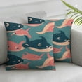 thumbnail image 3 of Cartoon Orca Whale  Body Pillow Cover Soft Pillowcases Square Throw Pillow Covers for Cushion Sofa, 3 of 7