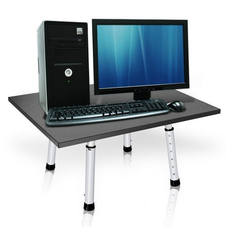 PYLE PDRIS02 - Laptop / Monitor Stand - Table Desk Work Station with Adjustable Height