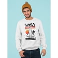 thumbnail image 2 of NASA Nasa Space Ship Men Sweatshirt, Male XX-Large, 2 of 4