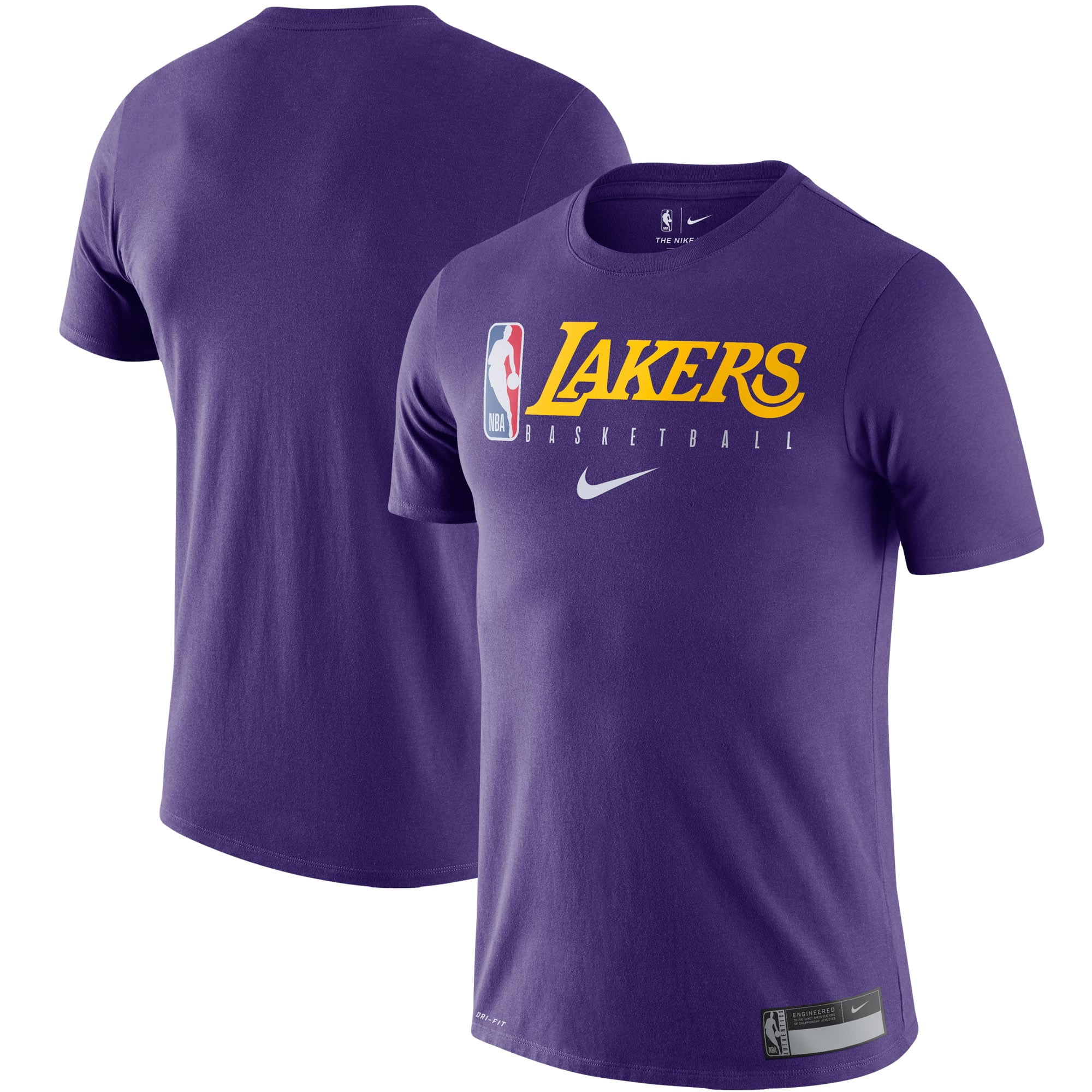 Lakers T Shirt Nike - Lyst - Nike Los Angeles Lakers City Team T-shirt ...