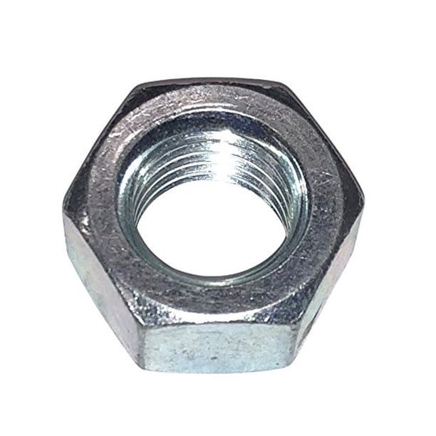 Metallics Jn163 Zinc Plated Steel Hex Nut 1 4 Unc Walmart Com Walmart Com