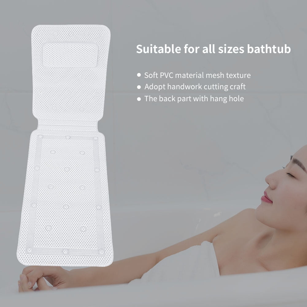 VBESTLIFE Bathtub Cushion,Full Body Spa Bath Mattress Cushion Pillow