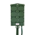thumbnail image 1 of myTouchSmart Outdoor 6 Outlet Yard Stake Timer, Plug-In, Light Sensor, On at Dusk/Off After 6 Hours, Weather Resistant, Heavy-Duty Grounded Outlets, Ideal for String Lights, Landscape, Seasonal, 41295, 1 of 4