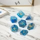 thumbnail image 5 of 7 Uds dados poliédricos dados acrílicos juego de rol dados para juego DND RPG MTG, 5 of 7