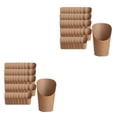 thumbnail image 1 of Wosthever Ice Cream Cup Kraft Paper Cups Holder for Baking Store Wedding Marrón 2Conjunto, 1 of 1