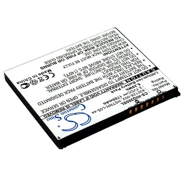 1700mAh Battery for HP iPAQ 430128-002, HSTNH-S12B, HSTNH-F15C, HSTNH-L05-xx
