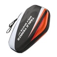 thumbnail image 1 of S SERENABLE Pickleball Racket Cover EVA Table Tennis Racket Cover for Competition Sports White Black Red, 1 of 9