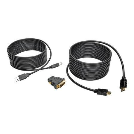 Eaton Tripp Lite Series HDMI/DVI/USB KVM Cable Kit 15 ft. 4.57 m