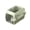 Green, variant on Pet Carrier Crate For Cats And Dogs With Panoramic Top Window And Sturdy PP substance For Travel