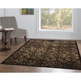 thumbnail image 2 of Linon Platinum Iron Gate Power Loomed Polyester 5'x7'6" Rug in Brown, 2 of 5