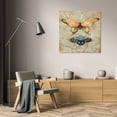 thumbnail image 3 of Paul Brent 15x15 Gallery Wrapped Canvas Wall Art Titled - Vintage Butterflies II, 3 of 4