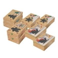 thumbnail image 2 of Christmas Cookie Boxes Christmas Gift Boxes Holiday Case with Display Window Treat Boxes Pastry Boxes for Strawberries Cake 8 Pieces, 2 of 9