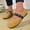 Ginger, variant on YOUYEDIAN Mary Jane Shoes Women Versatile Cute Polka Dot Round Toe Slip On Flats Fashion One Lace-up Comfy Casual Low Heel Dress Shoes