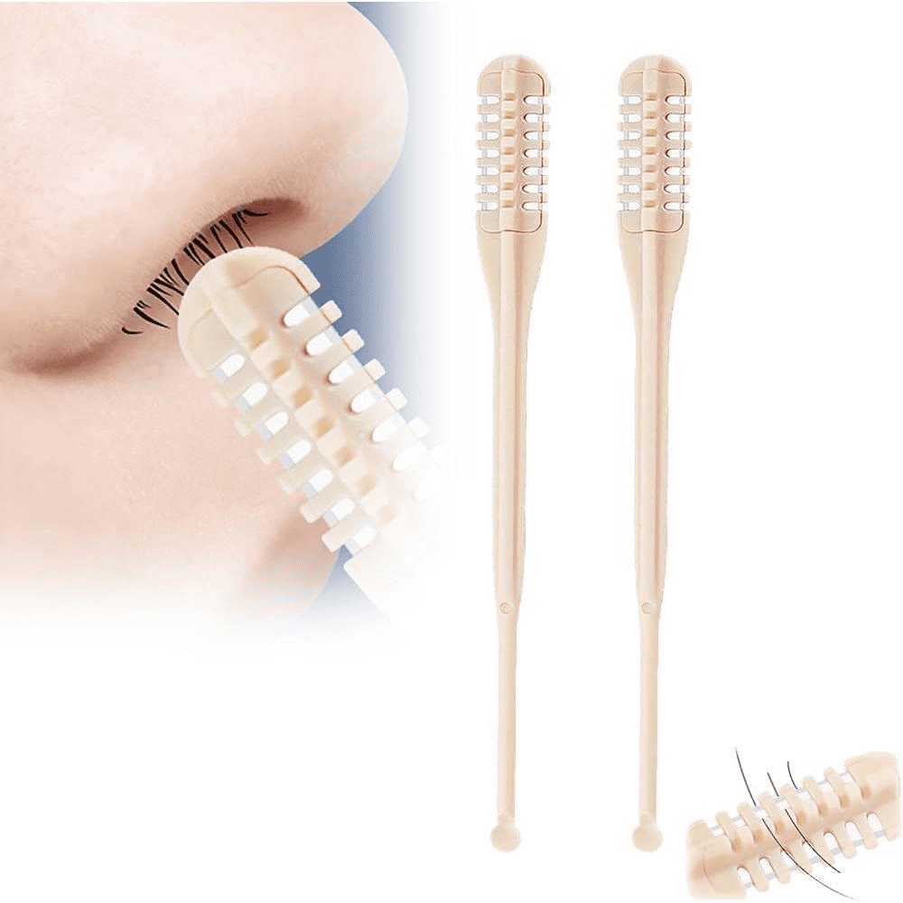 360° Rotary Nose & Ear Hair Trimmer For Men & Women - 5-Piece Painless Grooming Kit