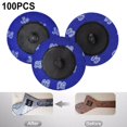 thumbnail image 5 of 100Pcs 36/60/80 Grit Sanding Grinding Disc Aluminum Oxide Roll Lock Die Grinder, 5 of 5