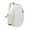 thumbnail image 2 of DYNWAVECA Tennis Racket Shoulder Bag Badminton Racket Bag Waterproof Carry Bag Pickleball Racket Storage Outdoor Zipper Tennis Tote Bag White, 2 of 10